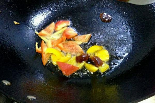 彩椒版家常豆腐的做法图解3