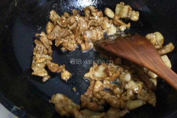 鲜蘑肉片的做法图解10