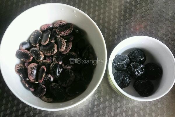 乌梅花云豆的做法图解1