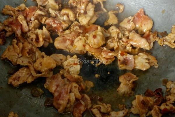 酱菜炒肉片的做法图解7