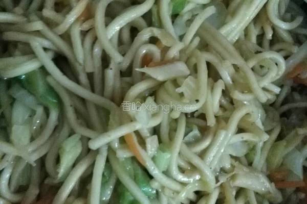 炒面的做法图解10