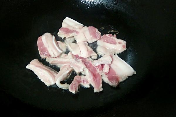 鲜笋木耳回锅肉的做法图解6