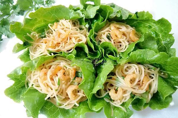 生菜包虾米粉丝的做法图解20