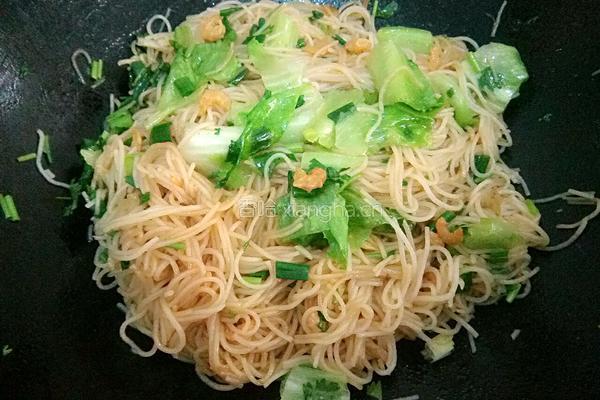 生菜包虾米粉丝的做法图解14
