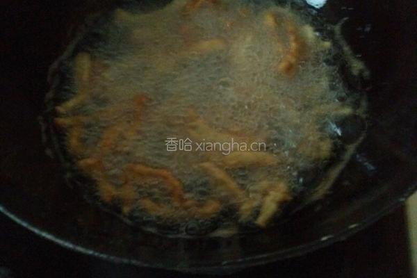 油炸里脊条的做法图解4