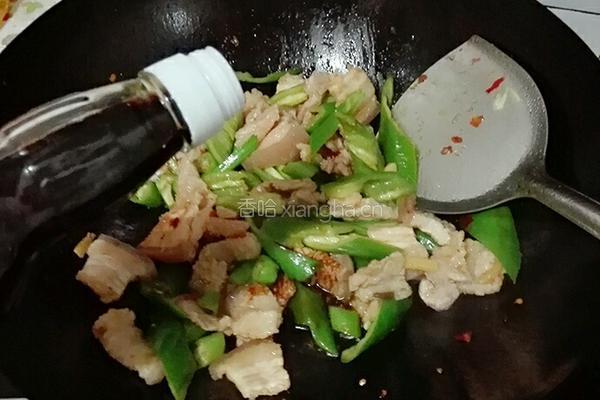 蒜苗小炒肉的做法图解9