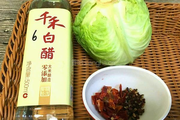 炝莲白的做法图解1