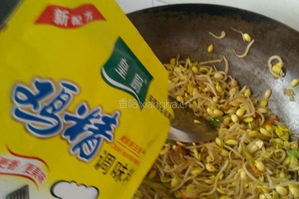 豆芽炒辣椒的做法图解8