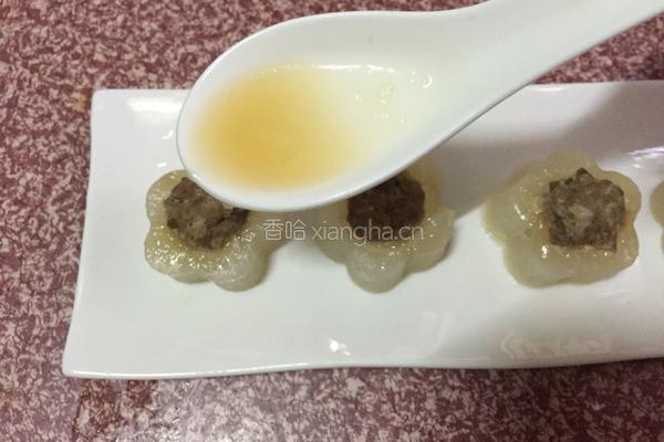 白萝卜盅的做法图解17