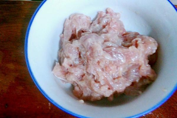 绿豆芽炒肉丝的做法图解3