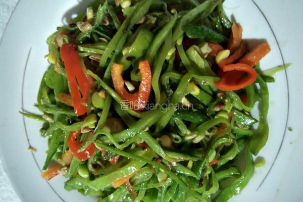 清炒扁豆丝的做法图解5