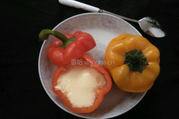 彩椒鸡蛋羹的做法图解6