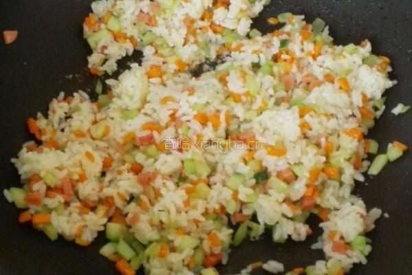 蛋炒饭的做法图解5