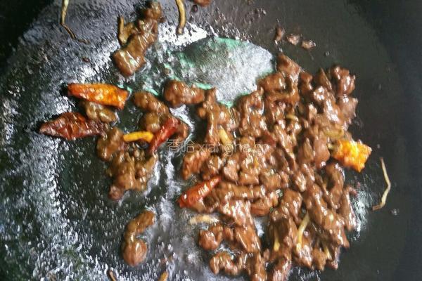 豆角炒牛肉的做法图解9