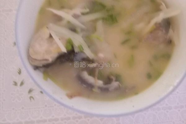 萝卜丝昂刺鱼汤的做法图解7