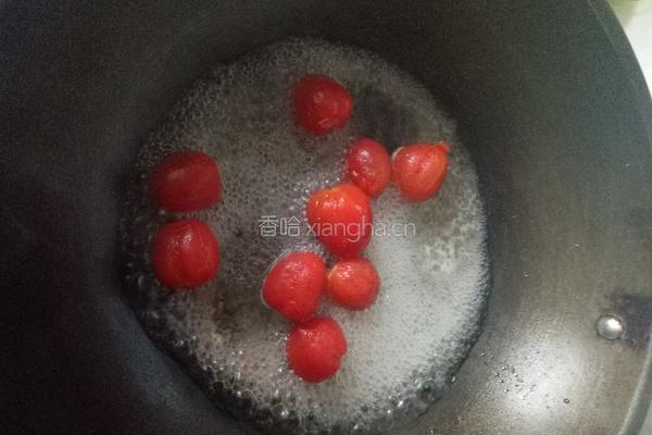 圣女果蜂蜜糖水的做法图解4