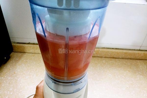 西瓜果冻的做法图解2