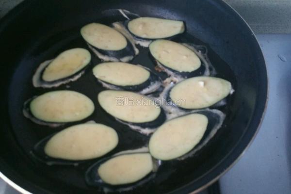 香煎茄饼的做法图解3