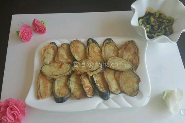 香煎茄饼的做法图解5