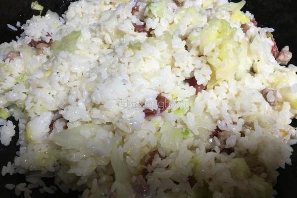香肠菜饭的做法图解9