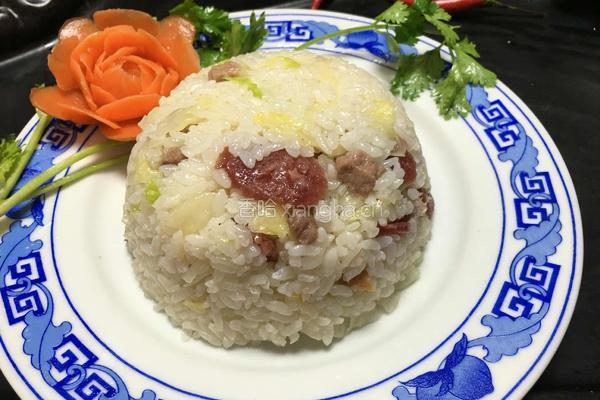 香肠菜饭的做法图解10