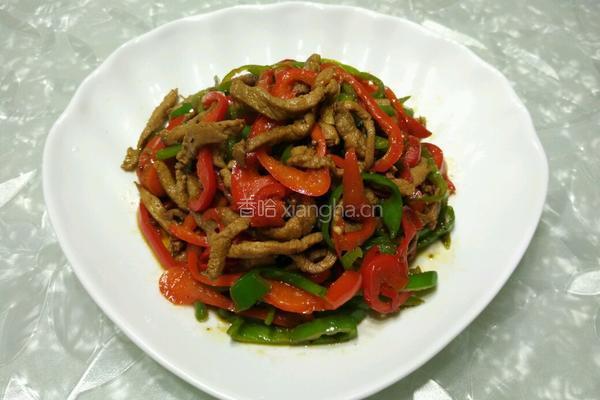 彩椒肉丝的做法图解5
