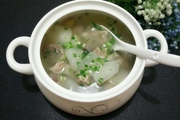 白萝卜小排汤的做法图解9