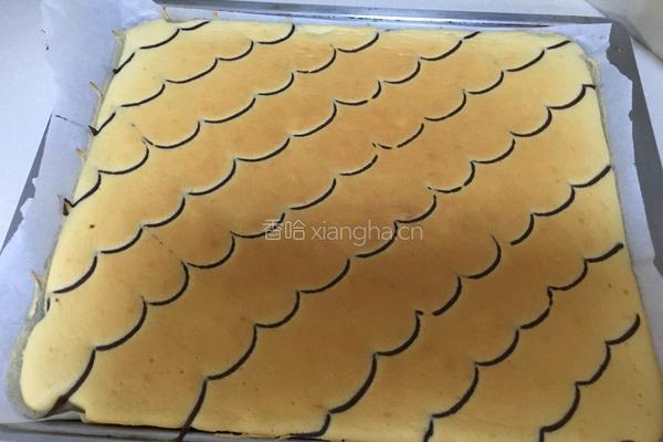 香橙虎皮蛋糕卷的做法图解19