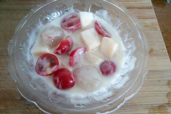 圣女果酸奶坚果的做法图解5
