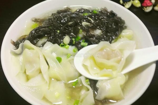 清汤馄饨的做法图解10