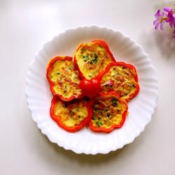 彩椒培根蛋饼圈的做法[图]