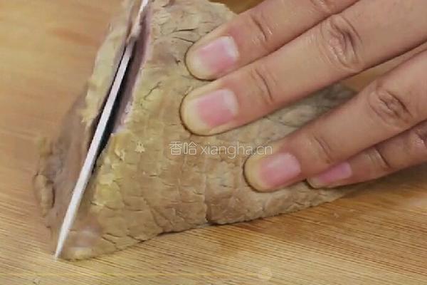 牛肉凉面的做法图解4