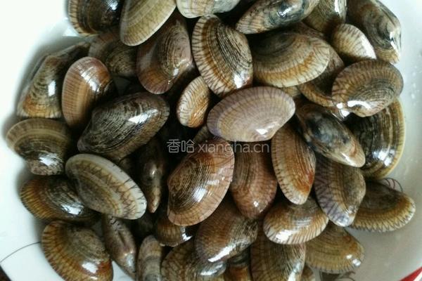 蒜香炒贝壳的做法图解2