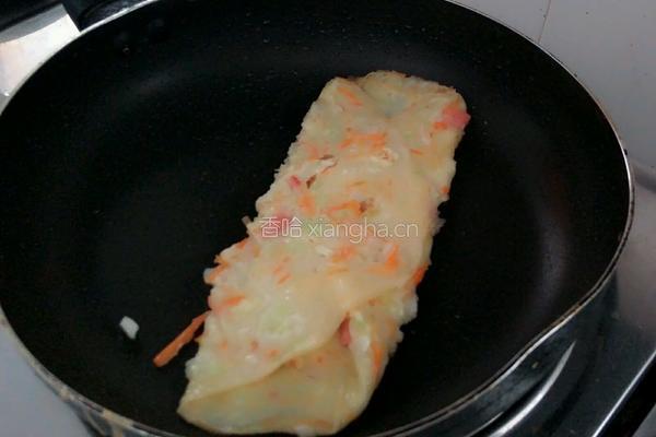 卷心菜煎饼的做法图解10