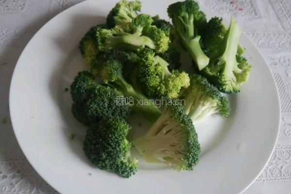 西兰花树的做法图解2