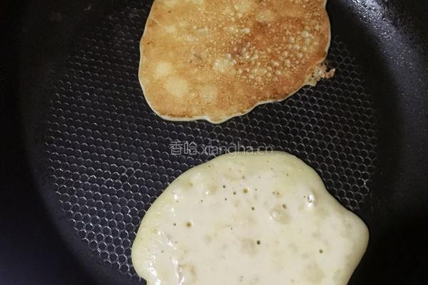 香蕉美式煎饼的做法图解7