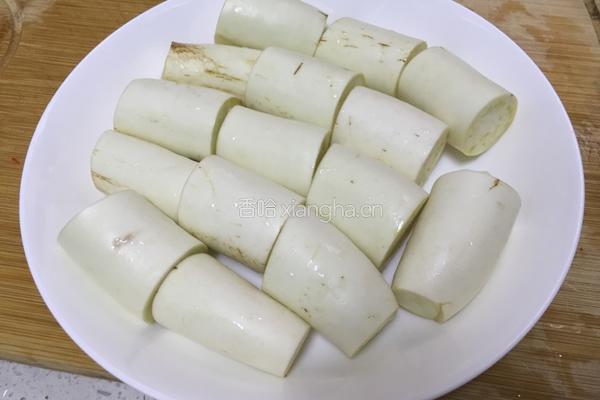 蒸茄子的做法图解1