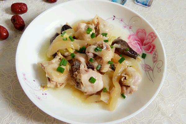 咸菜鸡的做法图解5