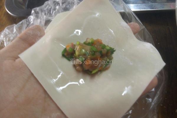 自制云吞（内附云吞包法)的做法图解4