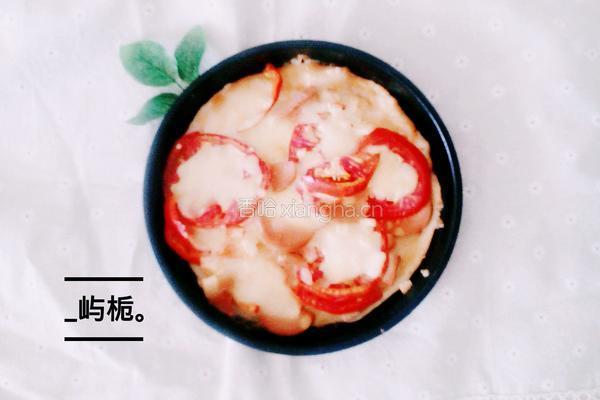 哈密瓜番茄披萨