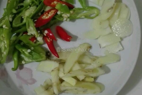 素炒鸡枞菌的做法图解3