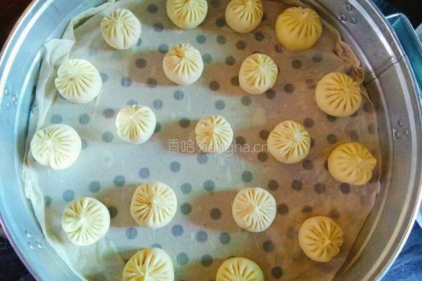 卷心菜玉米包子的做法图解19