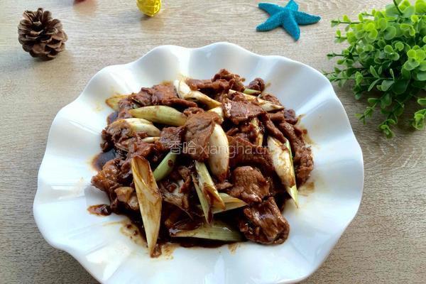葱爆羊肉的做法图解9