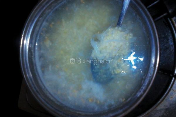 小米白萝卜汤面的做法图解1