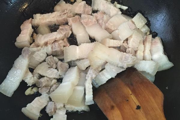 彩椒炒五花肉的做法图解6