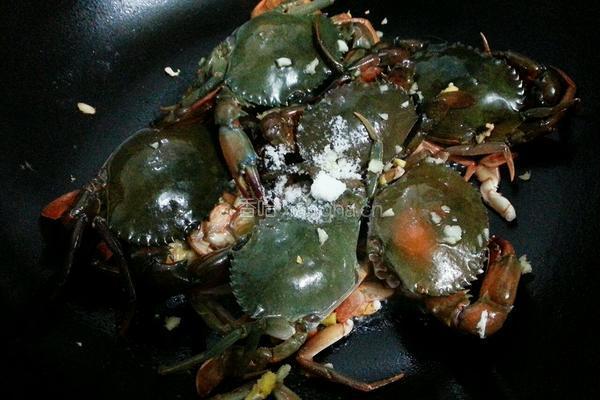 清煮青蟹的做法图解4
