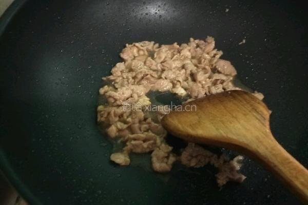 肉片炒莲藕的做法图解3