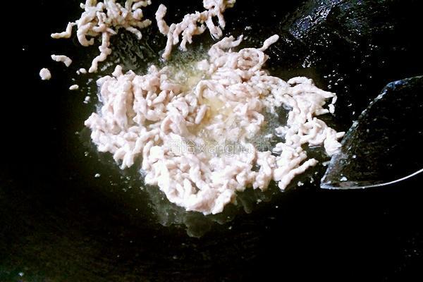 白萝卜丝炒肉丝的做法图解10