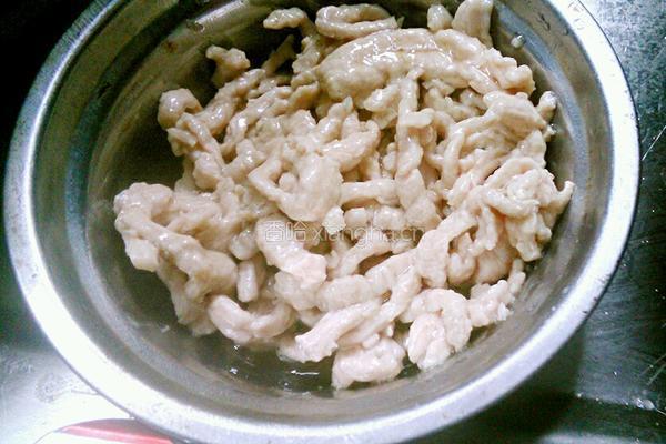 白萝卜丝炒肉丝的做法图解11