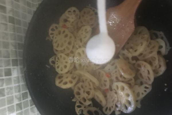 藕片炒瘦肉的做法图解11